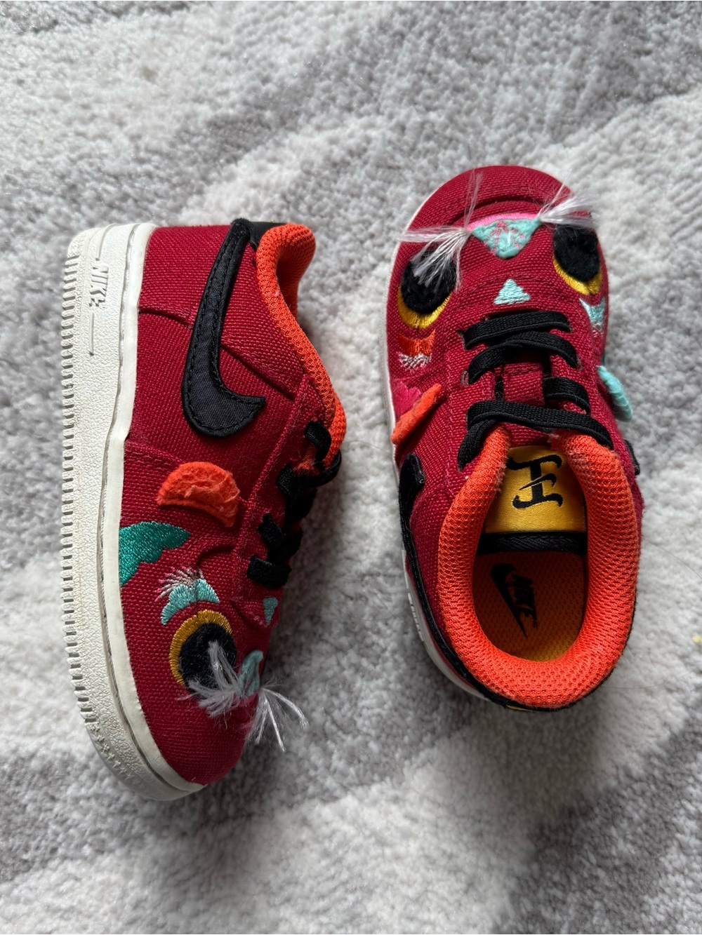 Nike Air Force 1 AF1 LV8 Toddler Size 8C Chinese New Year